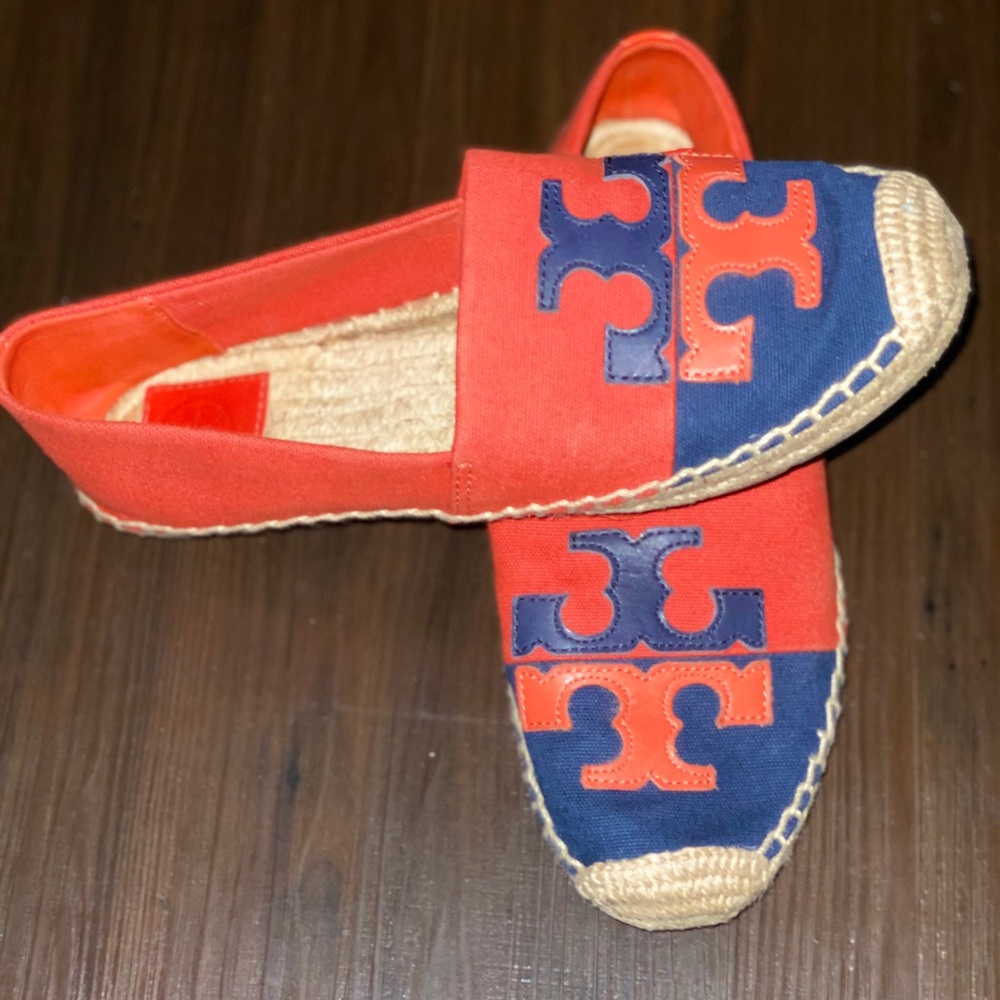 Tory Burch canvas espadrille
